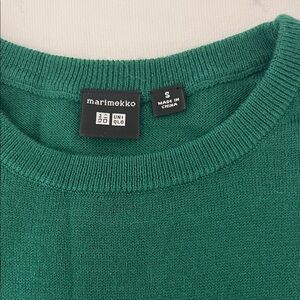 Marimekko Emerald Green Crewneck dress